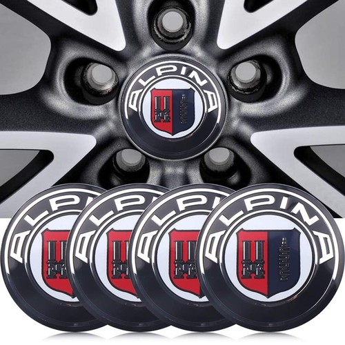 4pcs alpina wheel center - 4pcs,