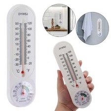 2x Wall Thermometer Indoor