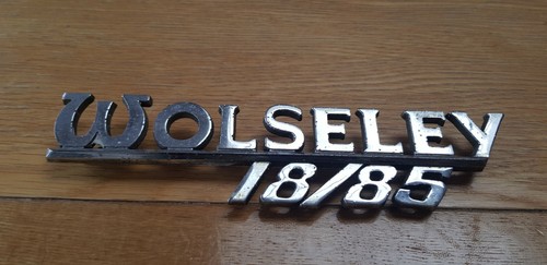 Original wolseley script - wolseley, 18/85