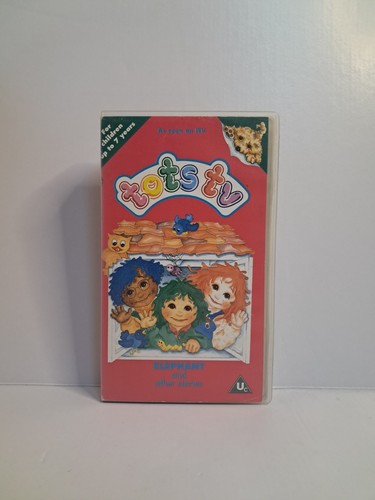 Vintage tots vhs - vhs, elephant