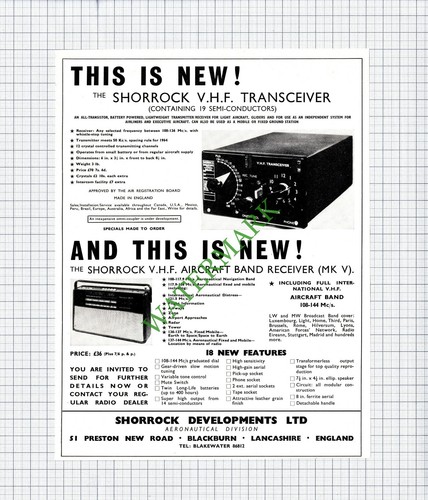The shorrock vhf transceiver - the,