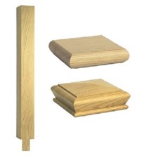 Stair Square Newel Peg Post -