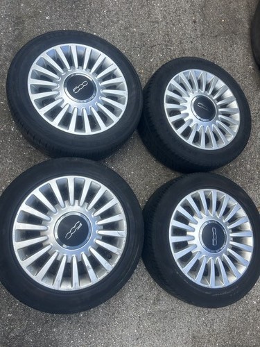Fiat 500 2012 - alloy, wheels