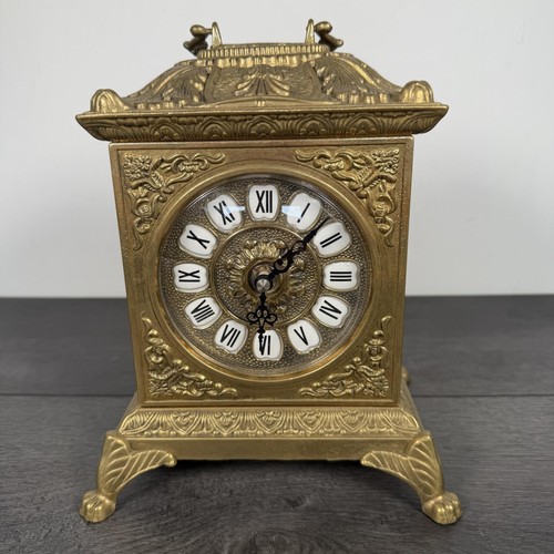 Gold solid brass cherub - solid,