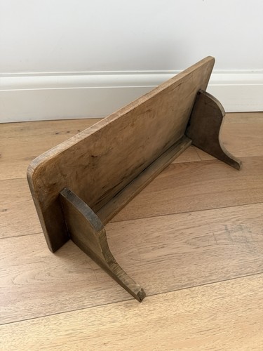 Vintage wooden wall shelf - vintage,