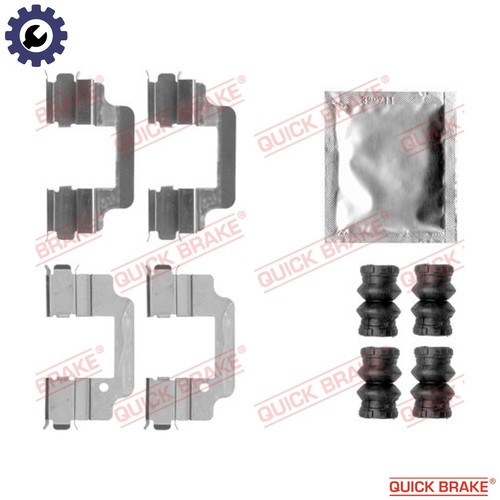 Accessory kit disc brake pad - kit,