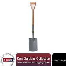 Spear & Jackson 1180SYDKEW Kew Gardens Neverbend Carbon Digging Spade - Strong