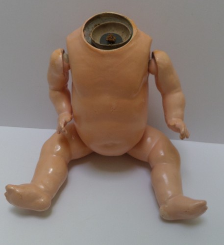 Antique doll body spares - antique,
