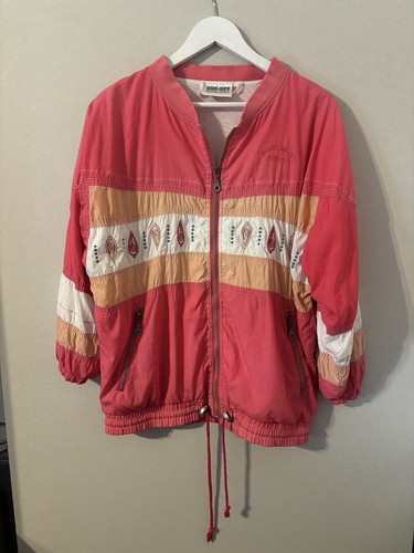 Vintage ski jacket - ski, pink