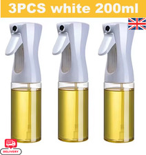 Olive Oil Spray Bottle 200ml Cooking Mister Sprayer BBQ Air Fryer Kitchen Tool