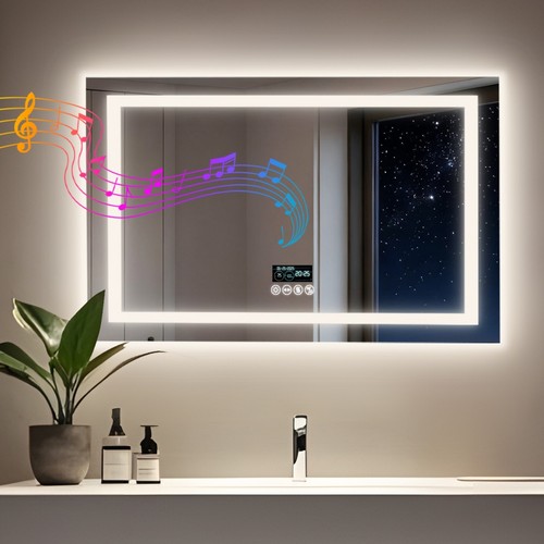 32x24 bluetooth led bathroom - 32x24",