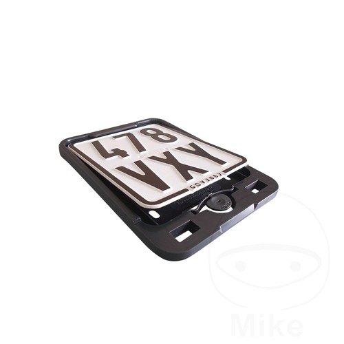 Number plate bracket click - number,