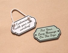 Personalised Small Wooden Sign