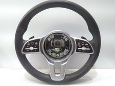 2019 MERCEDES CLA STEERING WHEEL A0050071999 MULTIFUNCTION LEATHER STEERING WHEE