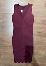 Lipsy London Burgundy Bodycon