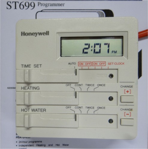 New central heating hot - &,
