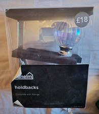 Dunelm Lustre Chrome Curtain Holdback with fixings BNIP Note - There is only One