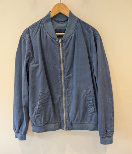 Zara man blue bomber jacket - zara, xl