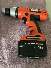 Black & Decker Drill HP128F2K 12V