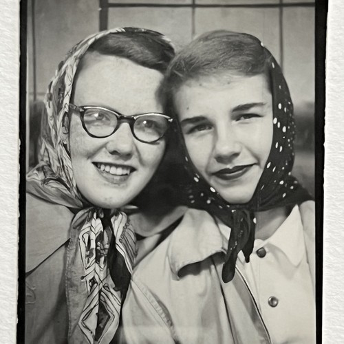 Vintage photo booth photograph - vintage,