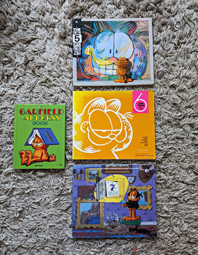 Vintage garfield book bundle - garfield,
