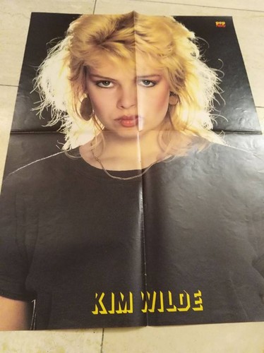 Kim wilde poster pop - wilde, rocky
