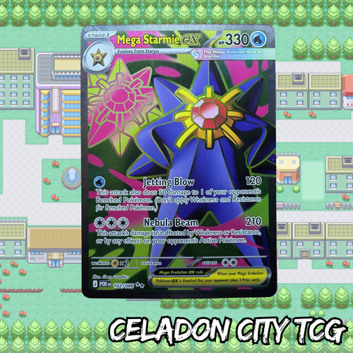 Mega starmie 102 088 - mega, 102/088