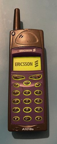 1998 ericsson a1018s gsm - 1998,