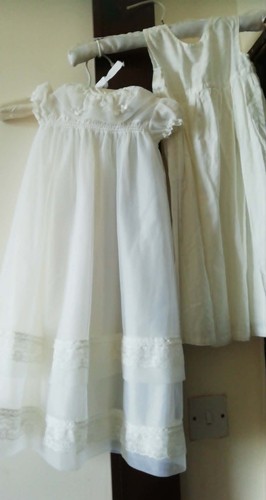 Vintage baby christening - vintage, dress