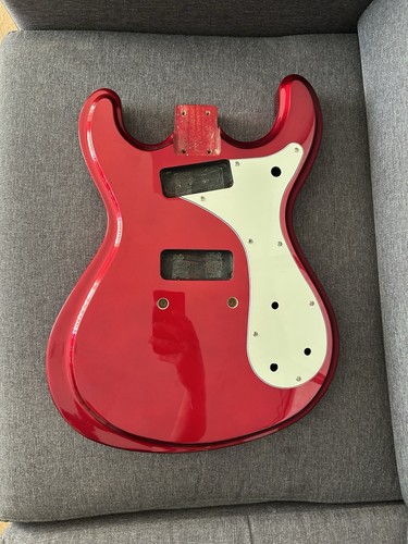 Mosrite style electric guitar