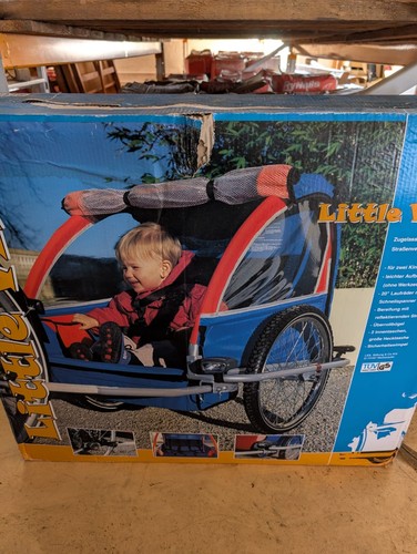 Bike trailer brand new never - trailer,