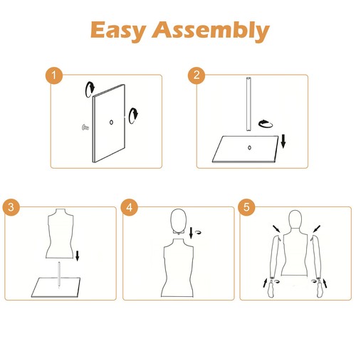 Plastic male mannequin full - plastic,