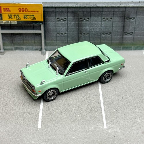 Datsun 510 green alloy - datsun,
