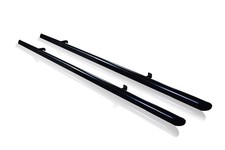 Black Side Bars With Down Lights For Mercedes Vito Viano SWB MWB 2004 - 2014 Van