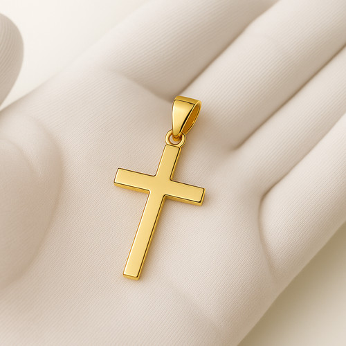 9ct yellow gold silver - on,
