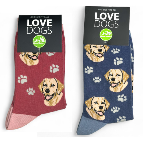 Golden labrador socks - golden,