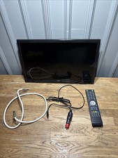 Cello 19” 12 volt widescreen TV/DVD player - Remote / Power cable - Tested