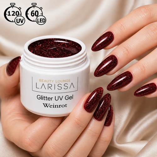 Glitter gel 5ml - uv,