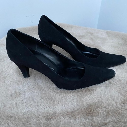 Roland cartier black suede - cartier,