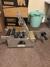 20-40pcs/min GLT-50 Semi-Automatic Round Bottle Labeling Machine Labeler Machine