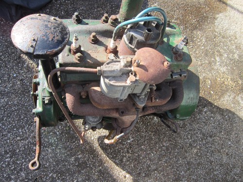Ford 8hp model side - model,