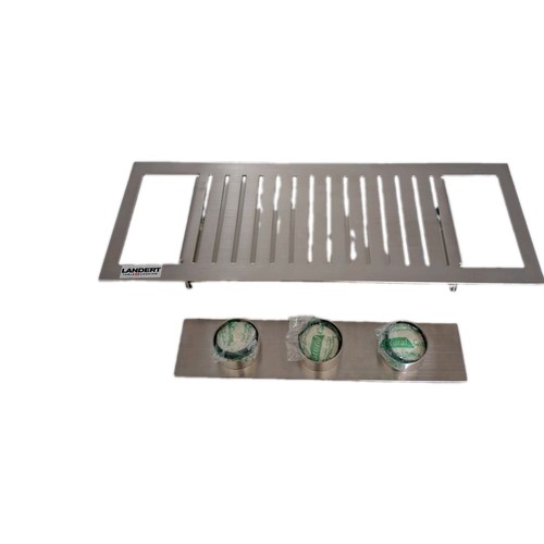 Landert stainless steel table - stainless,