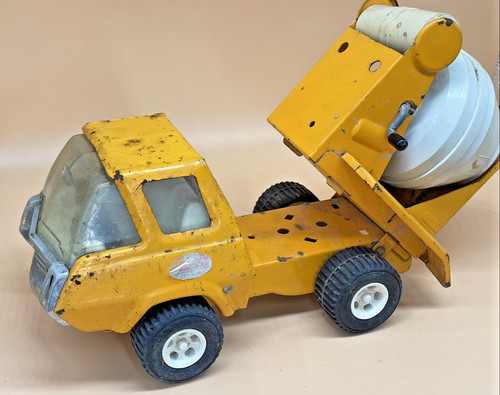 Vintage tonka cement mixer - vintage,
