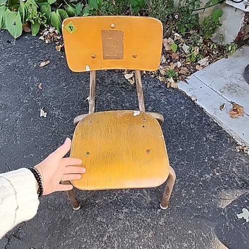 Vintage childs wood school - childs,