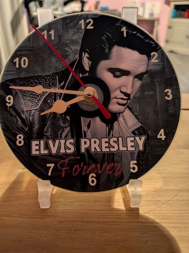 Elvis presley clock - cd,