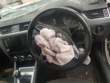 Skoda Octavia 5E 13-20 Leather Multifunction Steering Wheel 5E0419091BQ  A70479