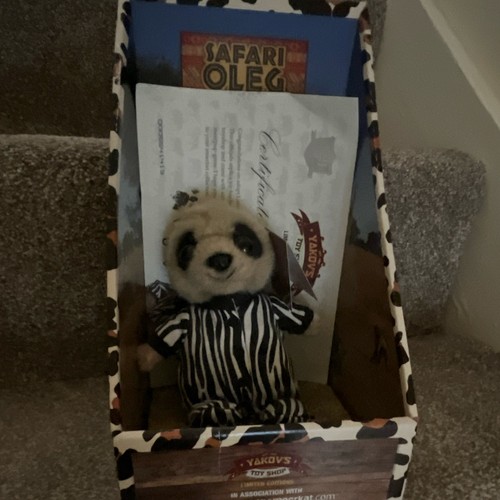 Safari oleg meerkat soft toy - safari,