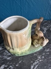 Hornsea Pottery  Acorn Jug With Squirrel Figurine. No 133
