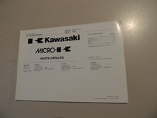 . Parts catalogue Kawasaki