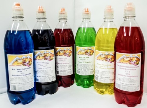 Slush syrup 6x1ltr raspberry - slush,
